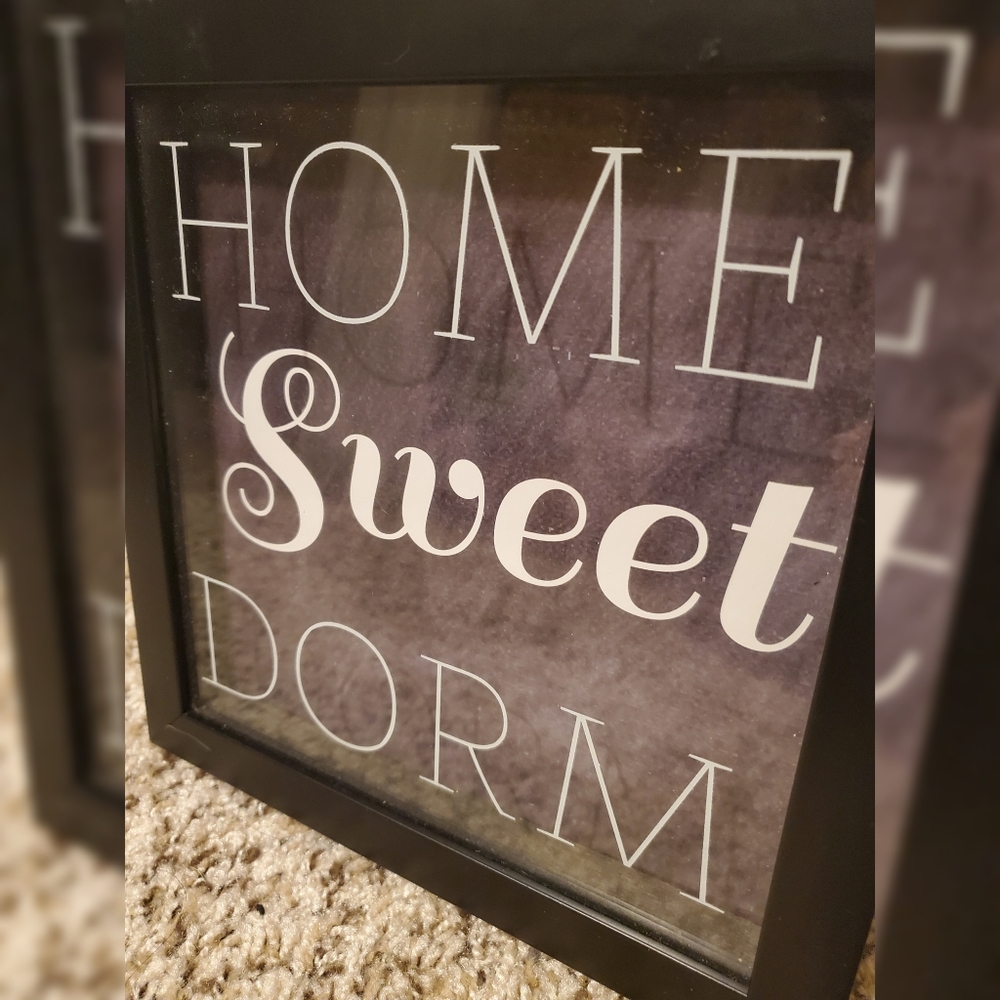 Home Sweet Dorm Sign - Picture 3 of 4